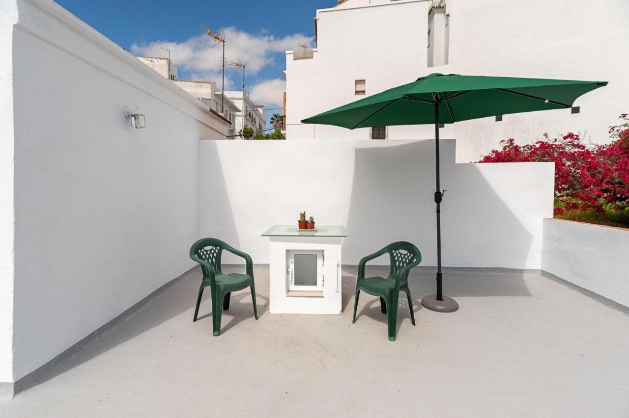 Casa Carmen - Centrico Apartamento Con Terraza Privada Vejer de la Frontera Exterior foto